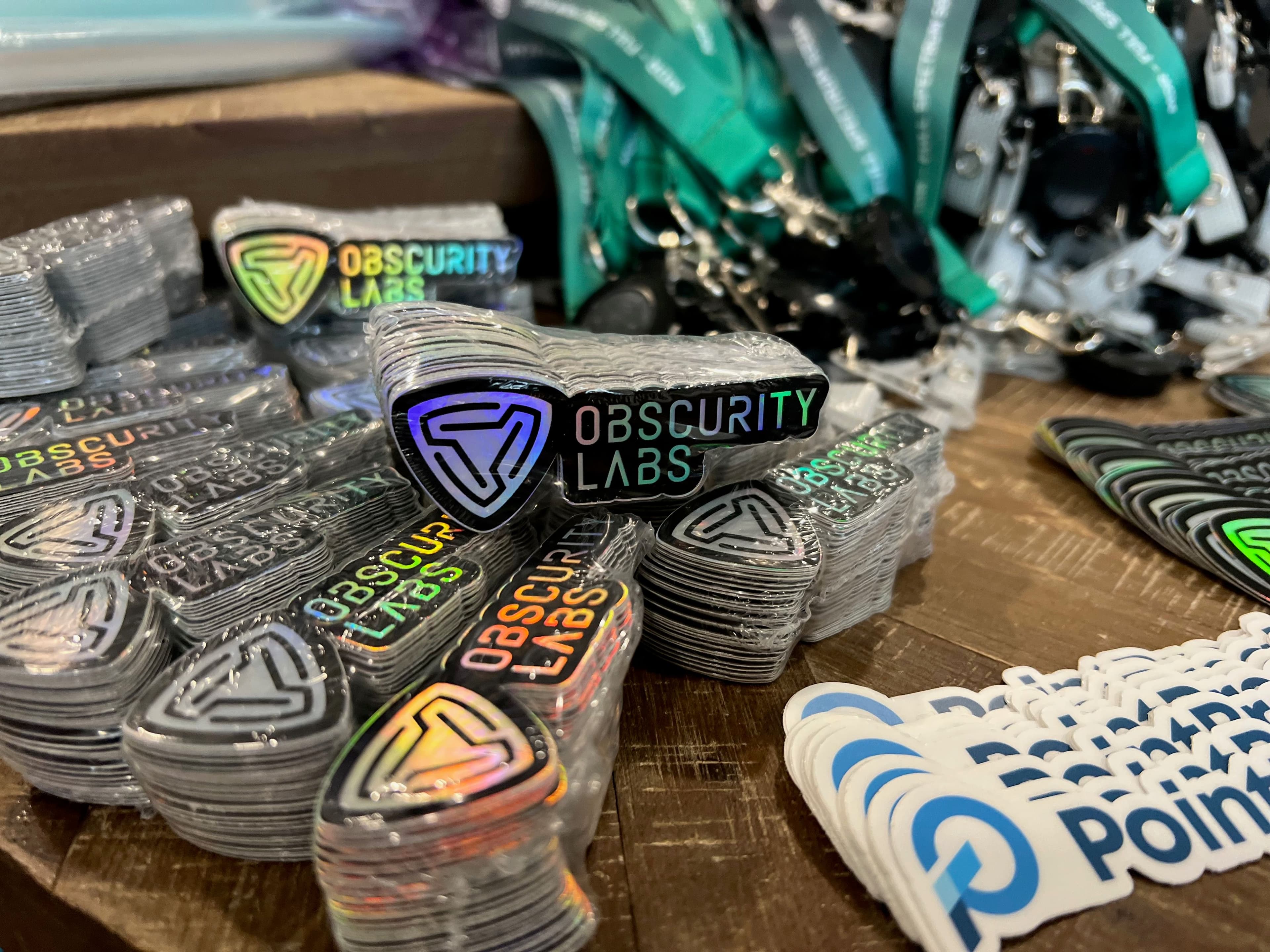 Obscurity Labs Bsides Stickers 2022